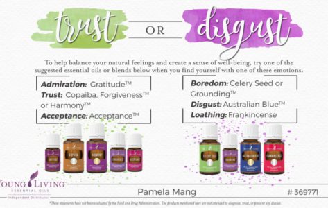 Emotions Trust or Disgust