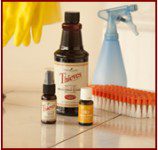 cleaning with essential oils